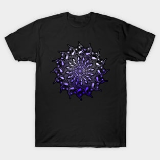 Purple Tie Dye Mandala T-Shirt